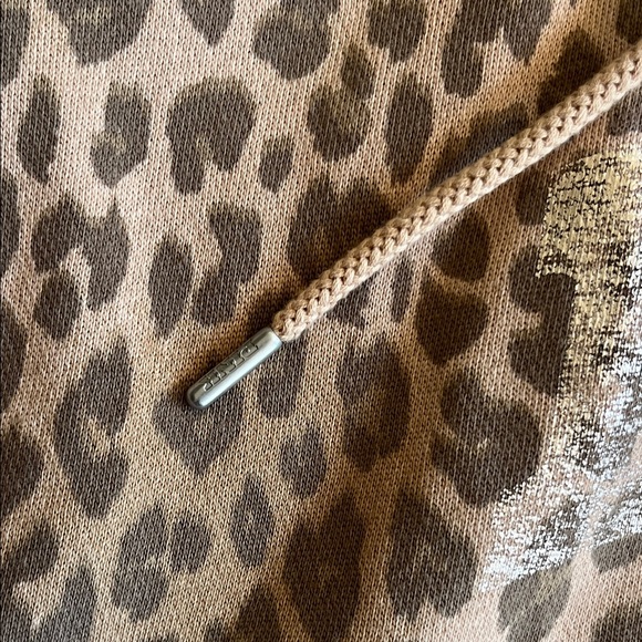 Pink by Victorias Secret Leopard Print Hoodie - Picture 14 of 16